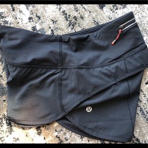 Lululemon Black Block It Pocket Speed Shorts